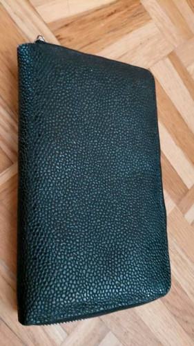 Große schwarze brieftasche - große,